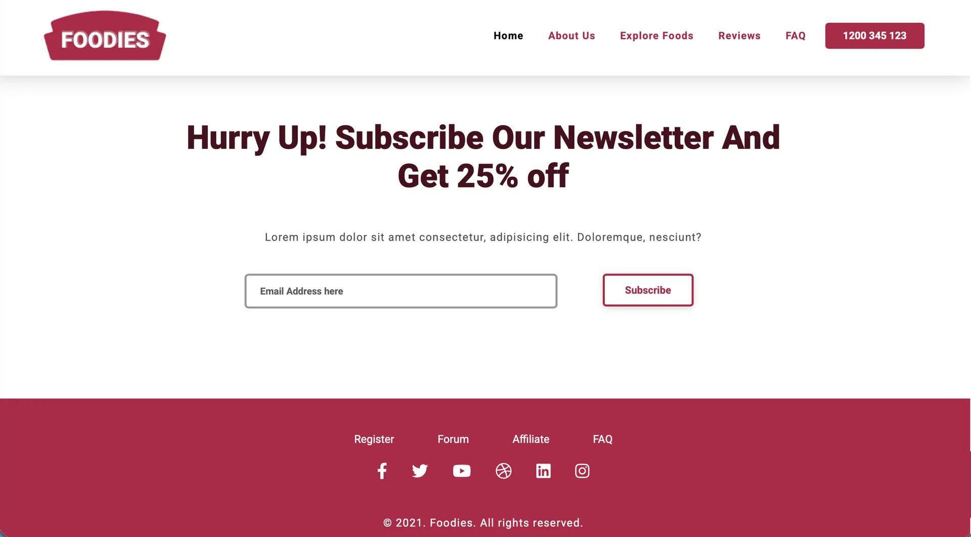 Offers & newsletter