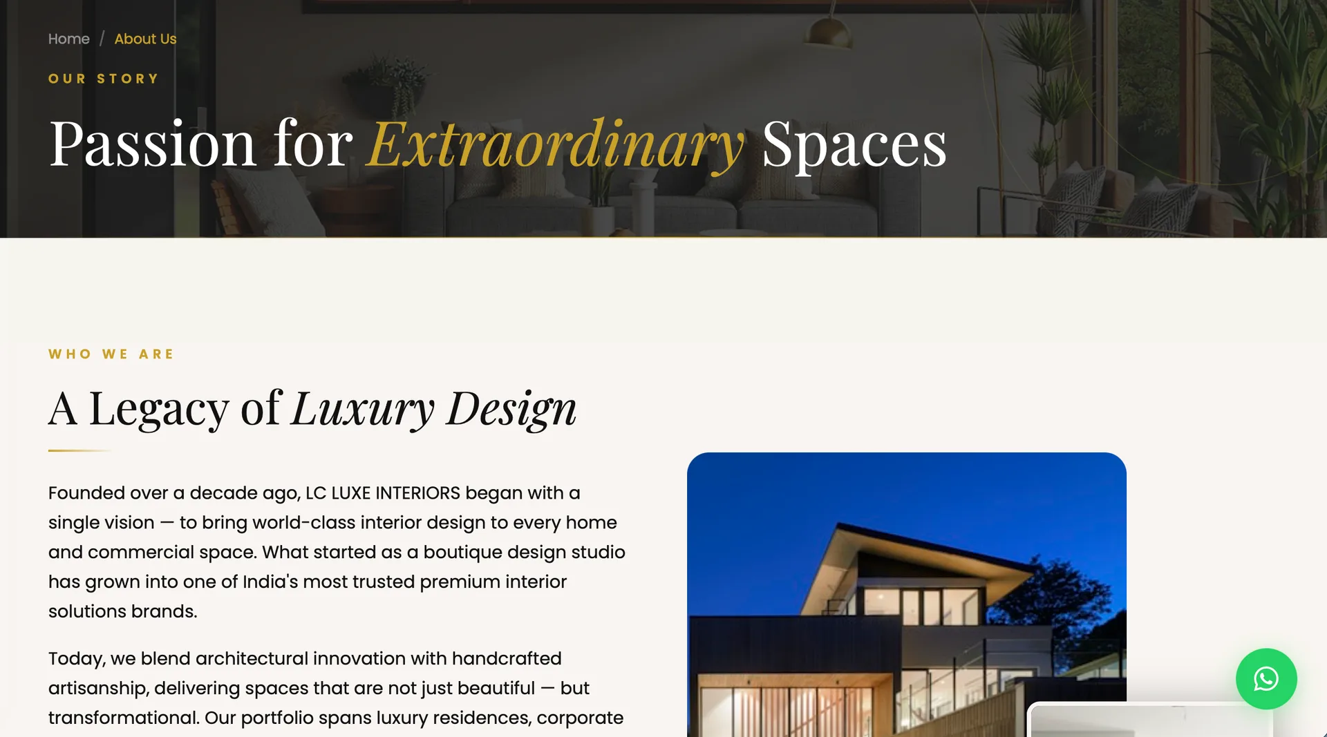 The LC Luxe story